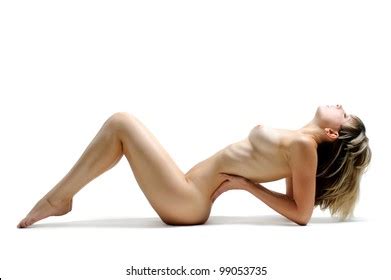 Beautiful Sexual Girl Blonde Pose On Stock Photo 58832653 Shutterstock
