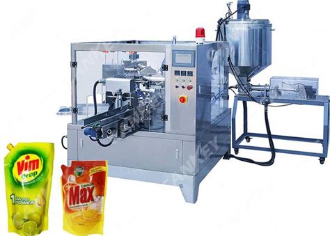 Preformed Liquid Pouch Filling Sealing Equipment