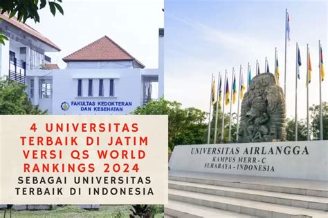 5 Universitas Di Jawa Timur Masuk Dalam Pemeringkatan Dunia Versi QS