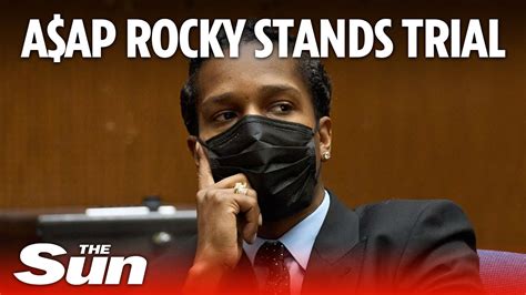 Rapper A Ap Rocky Ordered To Stand Trial In La On Two Felony Counts Of