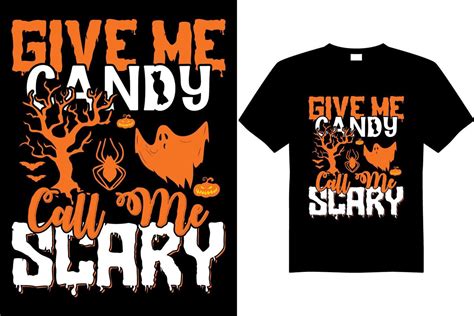 Halloween candy t shirt design vector 10571213 Vector Art at Vecteezy