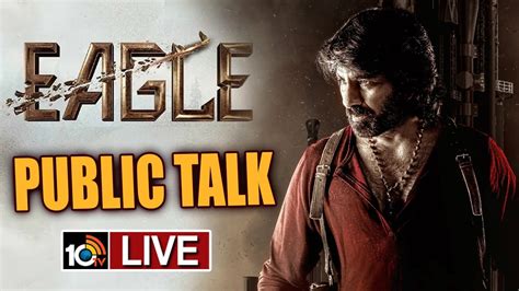 LIVE Eagle Movie Public Talk Ravi Teja Anupama Parameswaran