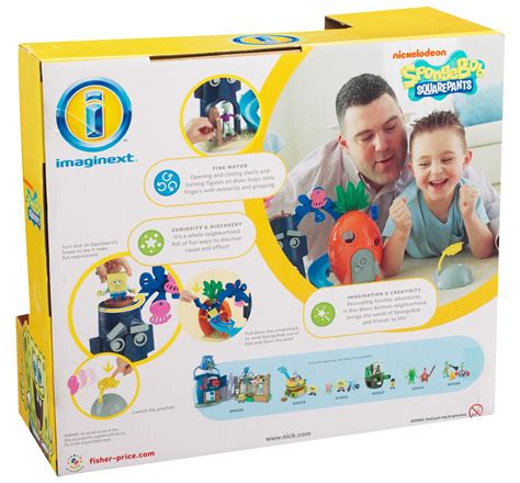 Fisher-Price Imaginext Nickelodeon SpongeBob SquarePants Bikini Bottom ...