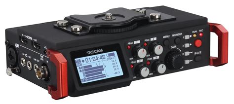 TASCAM DR-701D — 4-канальный LPCM рекордер с HDMI синхронизацией | ProSound