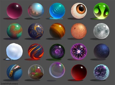 Spheres By Pookadoodle On Deviantart Компьютерная живопись Уроки