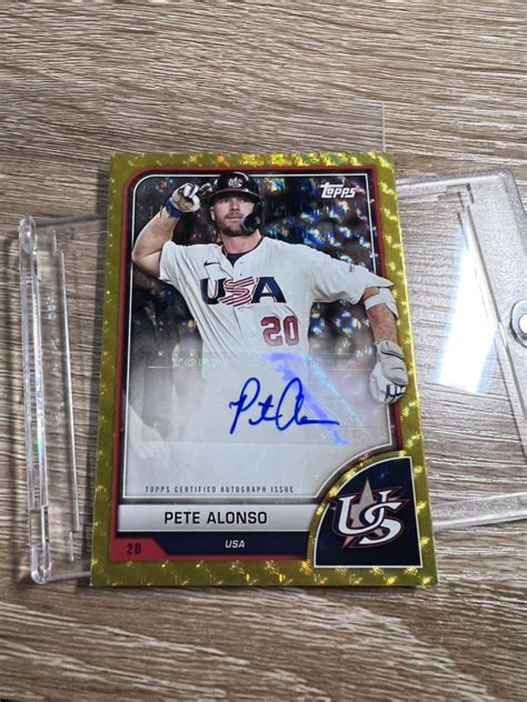 Topps Wbc Auto Topps World Baseball Classic Pete