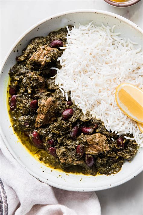 Ghormeh Sabzi Recipe (Persian Herb Stew) | Little Spice Jar