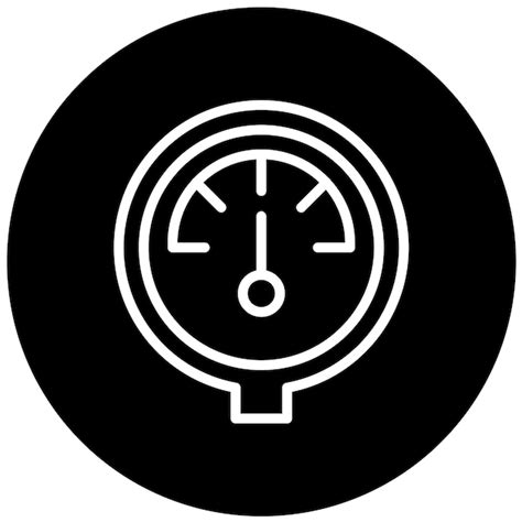 Premium Vector Vector Design Gauge Icon Style