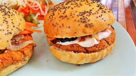 Hamburguesas De Garbanzos Deliciosas Y Practicas Recetas