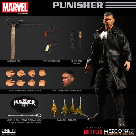 ONE:12 Collective Netflix Punisher Mezco Figure Up for Order! - Marvel ...