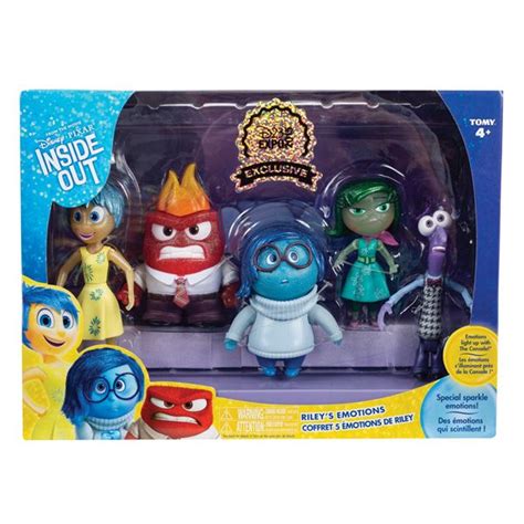 A Set of D23 Exclusive Riley's Emotions Toys. - Van Eaton Galleries