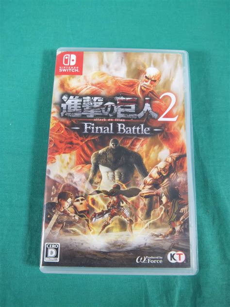 Yahooオークション 59r644 進撃の巨人2 Final Battle Nintendo Swi