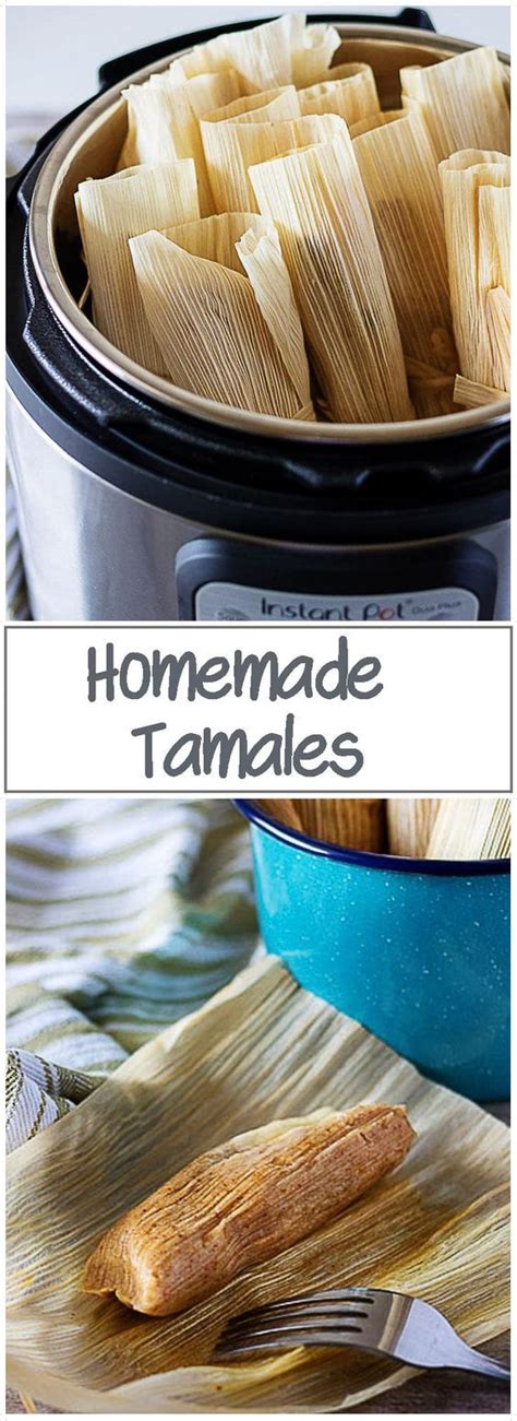 Easy Instant Pot Tamales With Cheese And Chiles Recipe Homemade