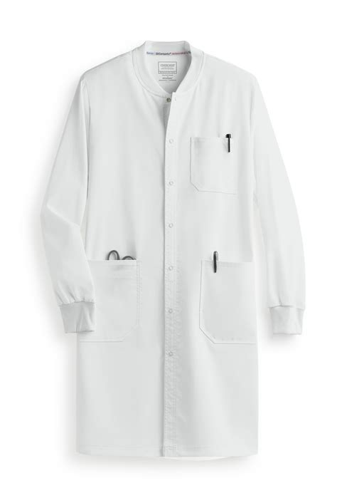 Workwear Revolution Tech Unisex Snap Front Lab Coat Lab Coats