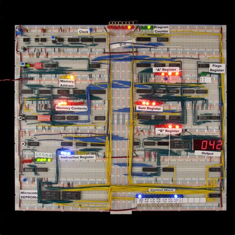 8-bit breadboard computer kits – Ben Eater