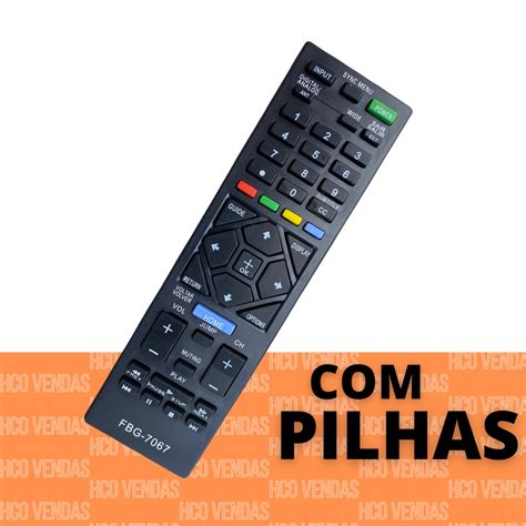 Controle Remoto Tv Sony Bravia Kdl 40r477b Kdl 40r485a Shopee Brasil