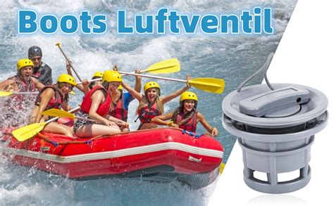 Boots Luftventil Schlauchboot Ventil Pvc Luft Gasventil Kappen Ersatz