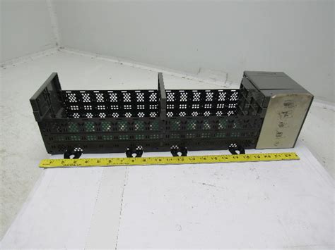 A B Allen Bradley 1746 A13 1746 P4 13 Slot Rack Chassis W Power