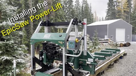 Automating My Woodland Mills Hm130 Max With The Epicsaw Power Lift