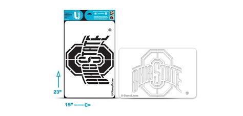 Ohio State Stencil - Multi-Purpose OHOOS-501 | U-Stencil - A Stencil ...