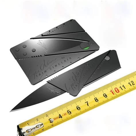 Credit Card Knife Folding Knife Stainless Steel Blade Wallet Knives