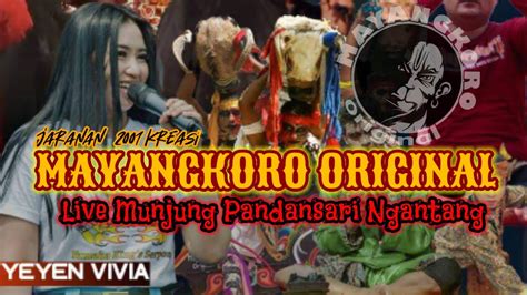 Live Jaranan Mayangkoro Original Sesi Malam Munjung Pandansari Ngantang