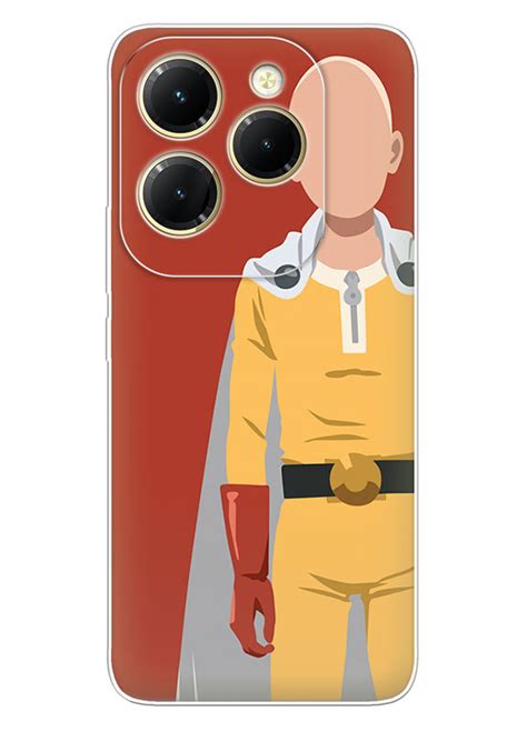 Infinix Hot чохол Ванпанчмен Людина одного удару One Punch Man Wanpanman Сайтама вектор арт