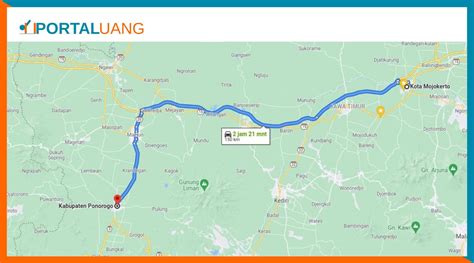 Mojokerto Ponorogo Berapa Jam Dan Berapa Kilo Km