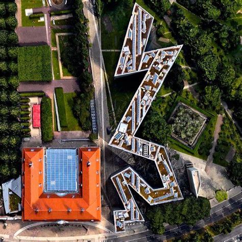 The Twisted Zig Zag Structure Of The Jewish Museum In Berlin Germany