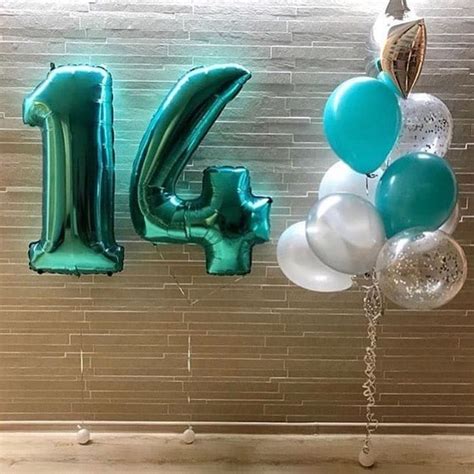 Шары на День Рождения ребенку 14 лет - купить с доставкой в Москве