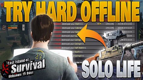 Solo Life Journey They Tried To Raid Offline Many Times They Never Give