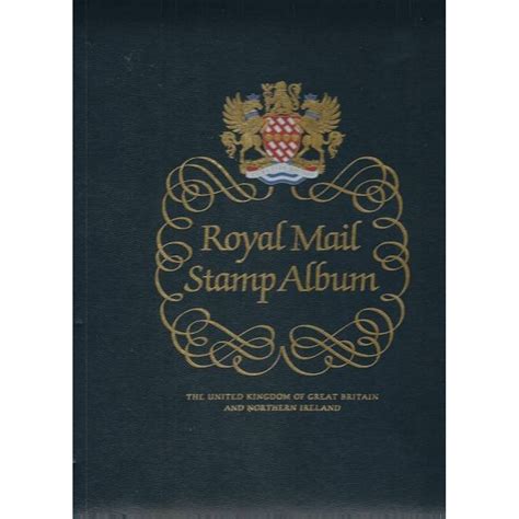 Luxury Royal Mail Stamp Album for GB Stamps, 1952-1970, with slipcase ...