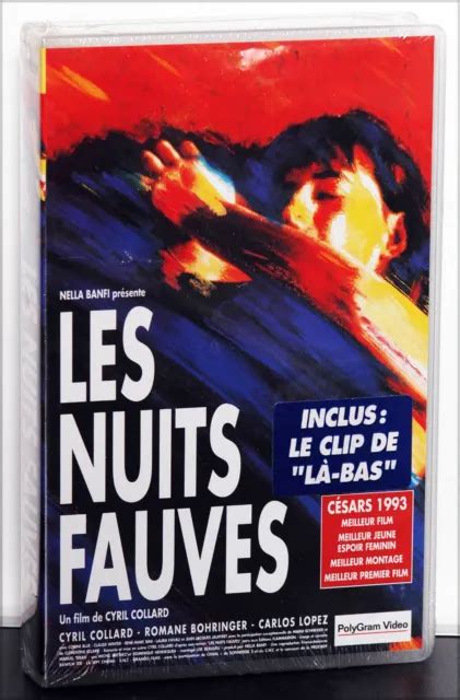 K Vid O Vhs Les Nuits Fauves Cyril Collard Carlos Lopez Romane