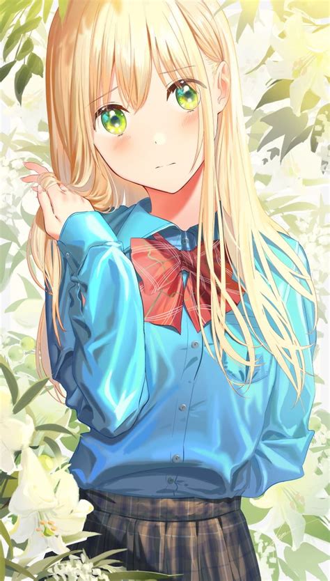 Long Blonde Hair Fille Blonde Anime Blonde Hair Anime Girl Anime Guy Long Hair Anime Girls
