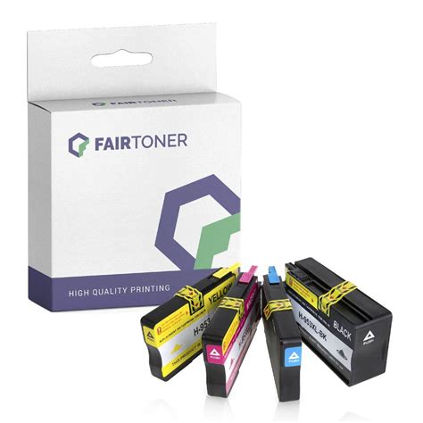 4er Multipack Set Kompatibel für HP OfficeJet Pro 7720 (953XL ...