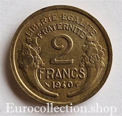 2 Francs Morlon 1940 Eurocollection Shop