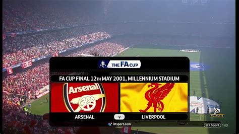 Match of the Day TV: [Classics] Arsenal v Liverpool – FA Cup Final, 12 ...