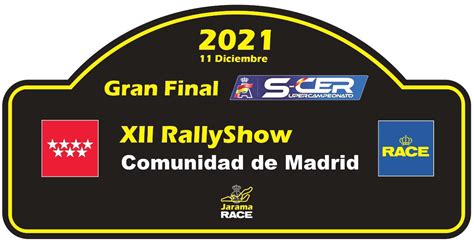 P Gina De Inscripci N Para Xii Rallyshow Comunidad De Madrid Race