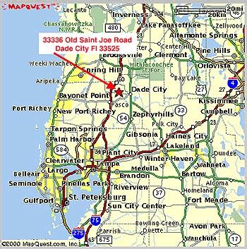 Pasco County Map