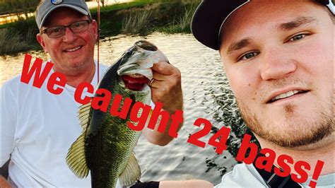 We Caught 24 Bass In 45 Minutes Youtube