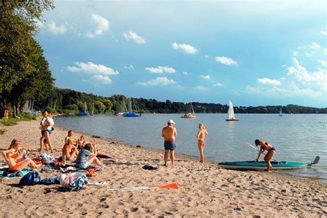 Fast Wie Am Meer Ein Strand Am Gro En Pl Ner See Badesee Urlaub Am