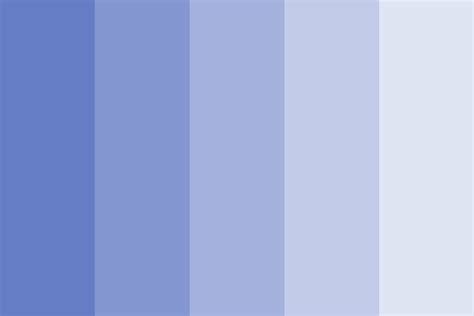 Phthalo Cyan Blue Color Palette