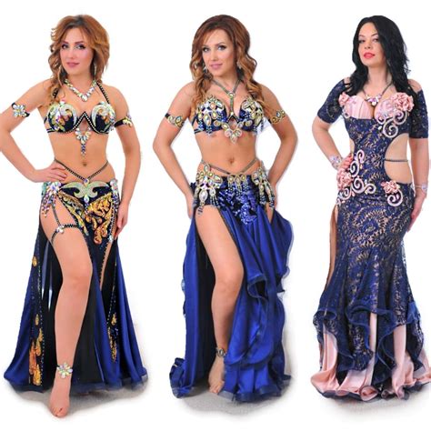 Blue Belly Dance Costumes From Aida Style Collection Click Now