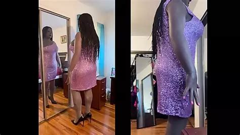 Danae In Purple Asymmetric Glitter Dress 12 Nude Pics XHamster