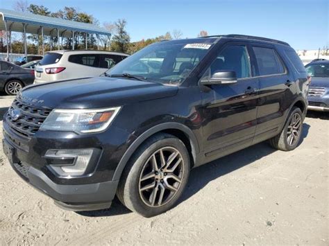 2016 Ford Explorer Sport For Sale Sc Spartanburg Mon Nov 20 2023 Used And Repairable