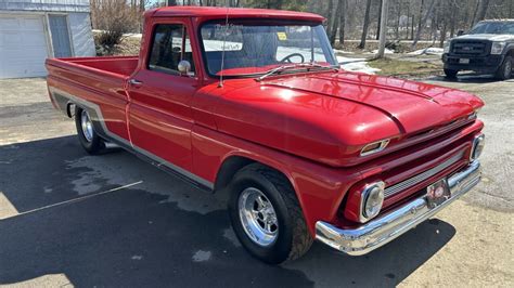 1966 Chevrolet C10 Custom Pickup For Sale At Auction Mecum Auctions