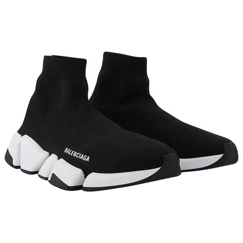 Balenciaga Speed 2 0 Baskets Lt En Noir Ref 588509 Joli Closet