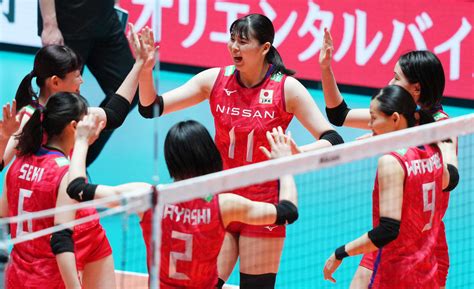 【バレー】日本女子、勝負の後半3連戦へ 真鍋監督「出てきてほしい」ラッキーガール出現に期待 バレーボール写真ニュース 日刊スポーツ