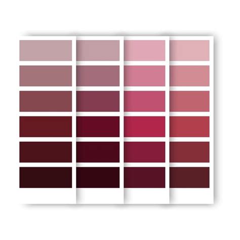 2,742 Color Palette Burgundy Images, Stock Photos, 3D objects ...