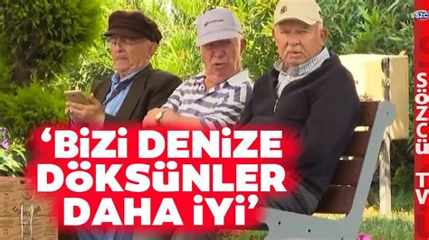 Emekliler Düşük Maaşlara İsyan Etti Bizi Denize Döksünler Daha İyi